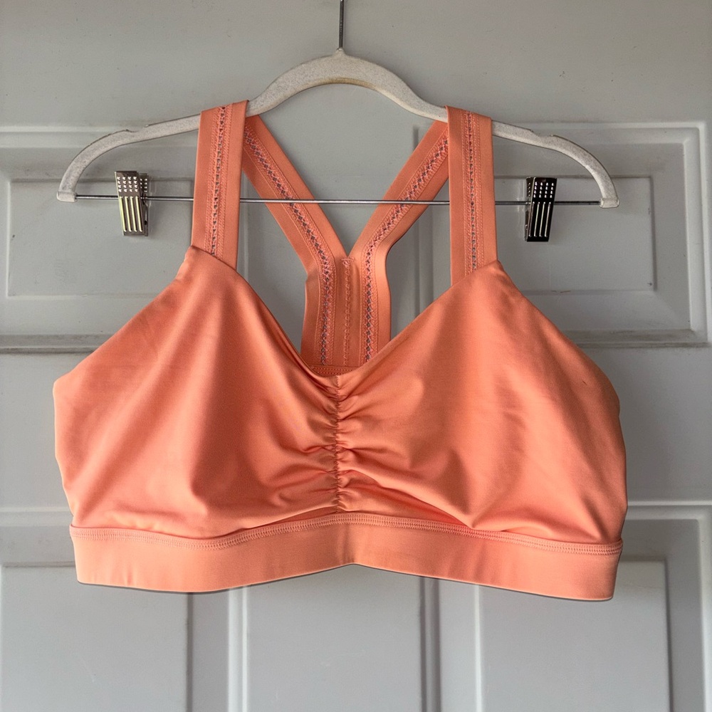 Handful orange sports bra size XL